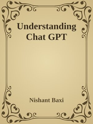 cover image of Understanding Chat GPT
